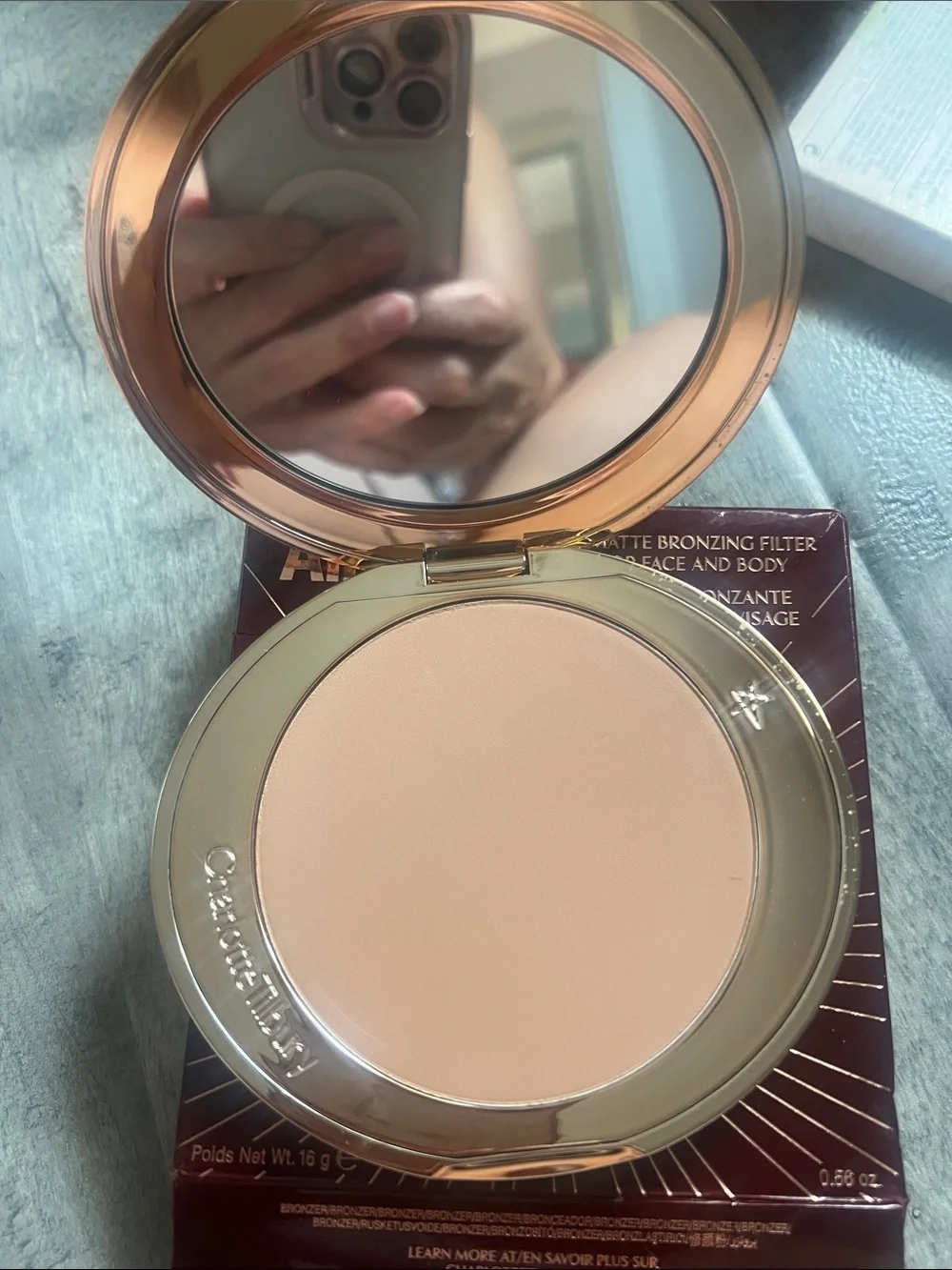 Charlotte Tilbury matte bronzing